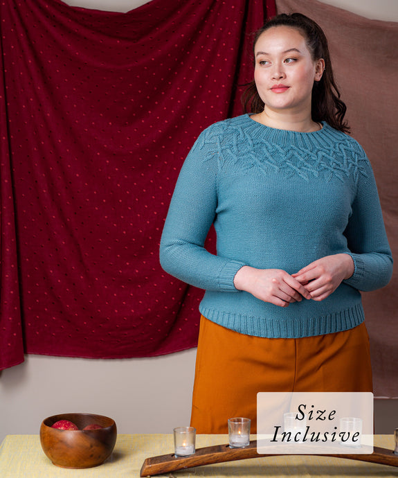 Amabilis Pullover | Knitting Pattern by Irina Dmitrieva | Brooklyn Tweed