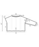 Avesso Pullover | Knitting Pattern by Cecilia Flori Schematic