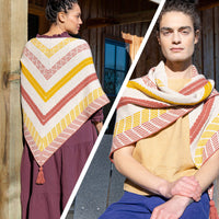 Bajadas Shawl | Knitting Pattern by Bérangère Cailliau