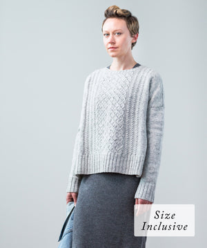 Berenice Pullover | Knitting Pattern by Julie Hoover | Brooklyn Tweed