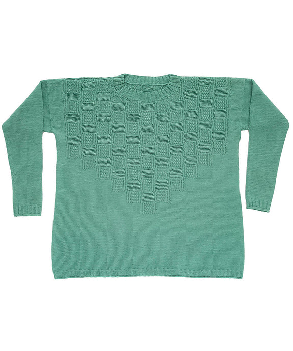 Flat Lay of Bewick Pullover Sweater | Knitting Pattern by Norah Gaughan | Brooklyn Tweed
