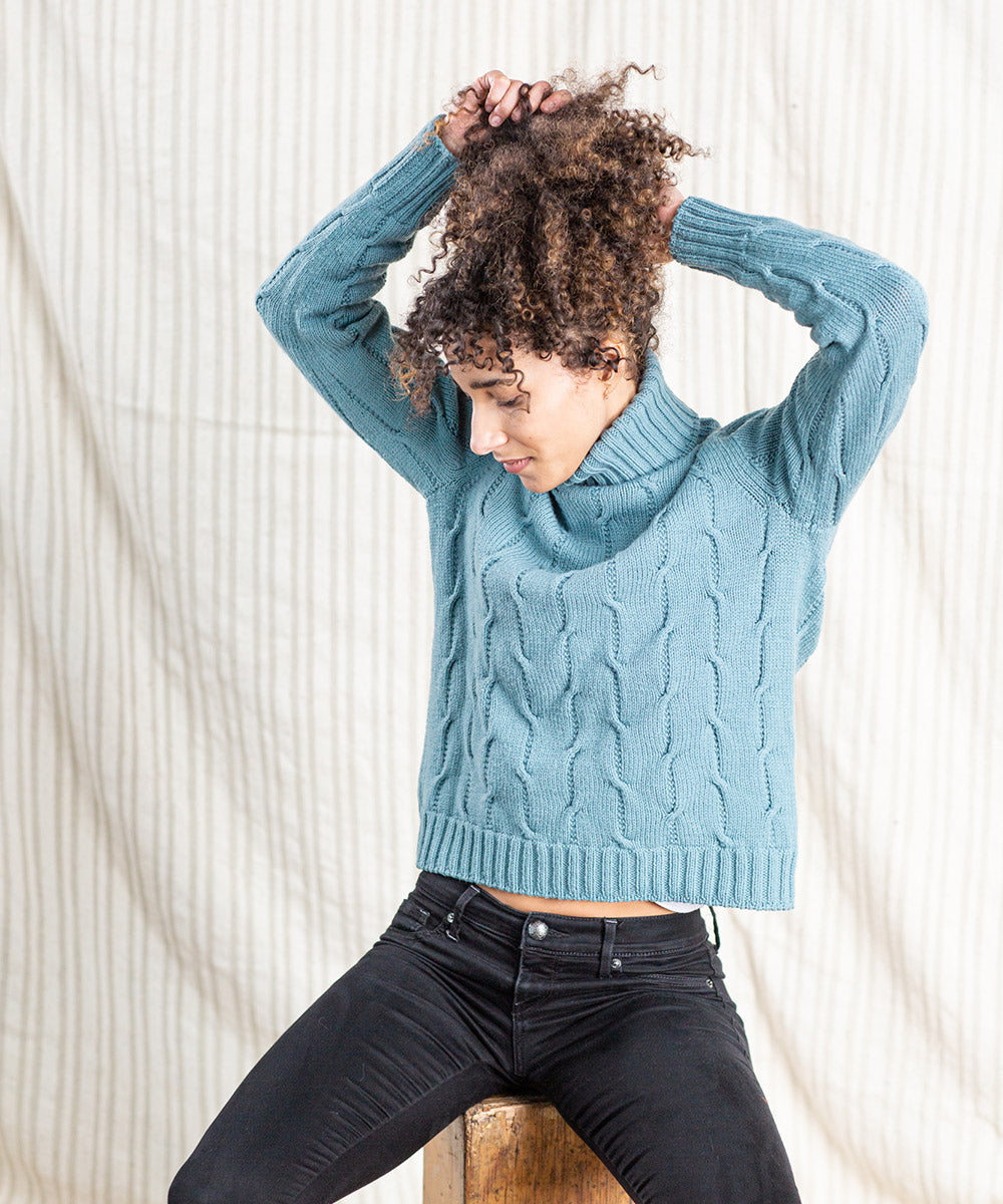 Blume Pullover Sweater | Knitting Pattern by Norah Gaughan