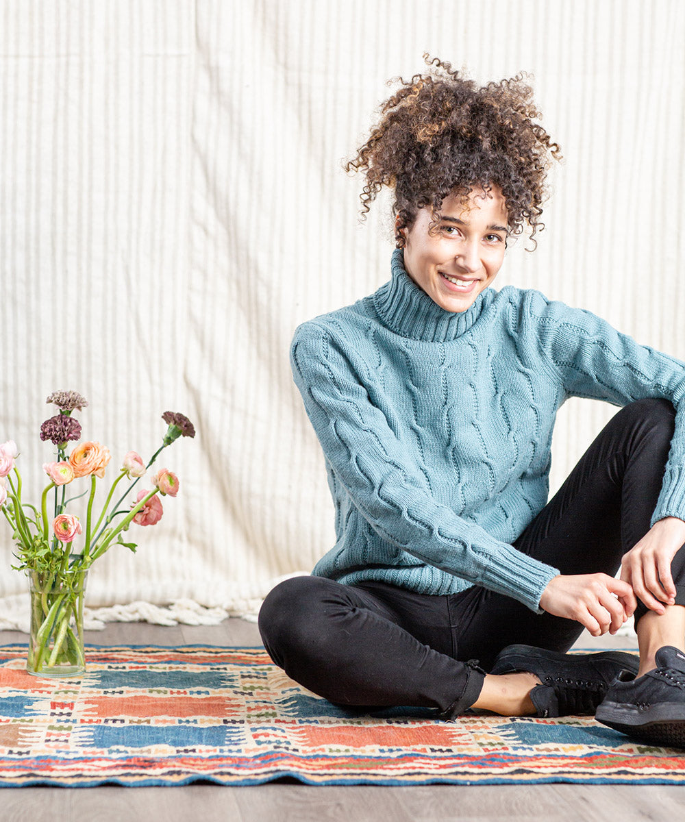 Blume Pullover Sweater | Knitting Pattern by Norah Gaughan