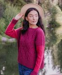 Bowhall Pullover | Knitting Pattern by Monica Christine (Maier)