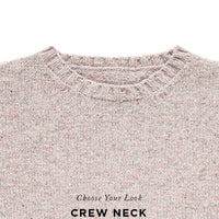 Box Pullover | COLLAGE Customizable Knitting Pattern by Jared Flood | Brooklyn Tweed - Crew Neck