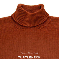 Box Pullover | COLLAGE Customizable Knitting Pattern by Jared Flood | Brooklyn Tweed - Turtleneck