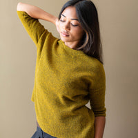 Box Pullover | Collage Customizable Knitting Pattern by Jared Floo in Tones Light