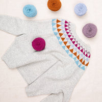 Bract Pullover | Knitting Pattern by Sarah Shepherd - Tones Light