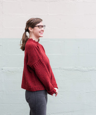 Bradhan Pullover | Knitting Pattern by Anna Moore | Brooklyn Tweed
