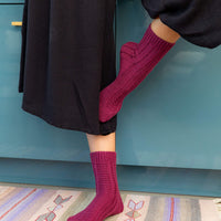 Brittlebrush Socks | Knitting Pattern by Nataliya Guseva