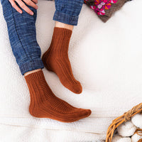 Brittlebrush Socks | Knitting Pattern by Nataliya Guseva