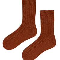 Brittlebrush Socks | Knitting Pattern by Nataliya Guseva - Flat