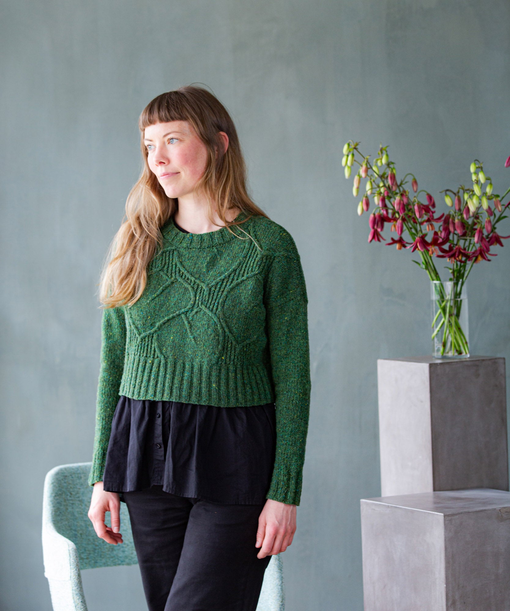 Deliciosa Pullover | Knitting Pattern by Norah Gaughan | Brooklyn Deliciosa Pullover | Knitting Pattern by Norah Gaughan | Brooklyn