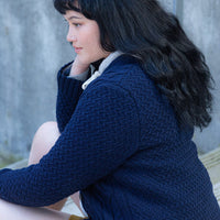 Burroughs Cabled Cardigan | Knitting Pattern by Olya Mikesh