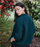 Calderon Cardigan | Knitting Pattern by Jared Flood in Imbue Terrarium