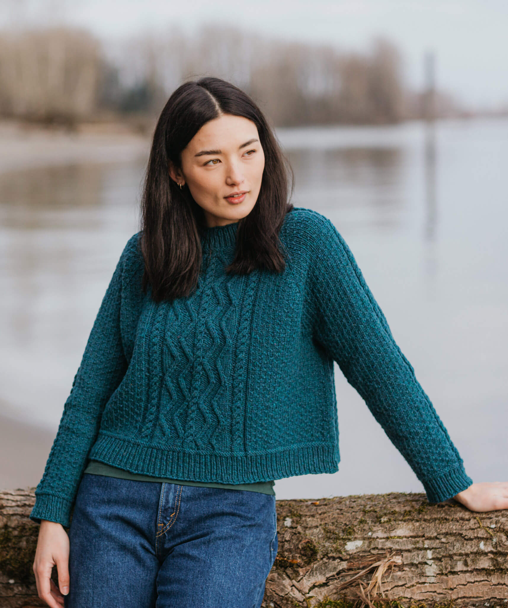 Cambys Pullover | Knitting Pattern by Orlane Sucche | Brooklyn Tweed