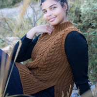 Chenier Sweater Vest | Knitting Pattern by Fiona Alice