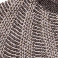Cormel Pullover | Knitting Pattern by Lyudmila Aksenik - stitch detail