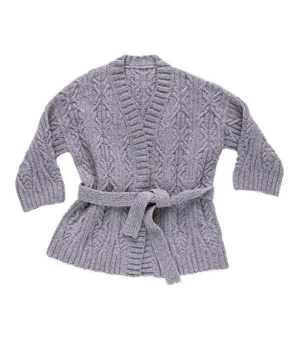 Coroman Cardigan | Knitting Pattern by Irina Anikeeva - flat