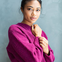 Culm Pullover | Knitting Pattern by Fiona Alice in Tones Light Yarn