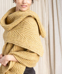 Douro Brioche Wrap | Knitting Pattern by Norah Gaughan | Brooklyn Tweed