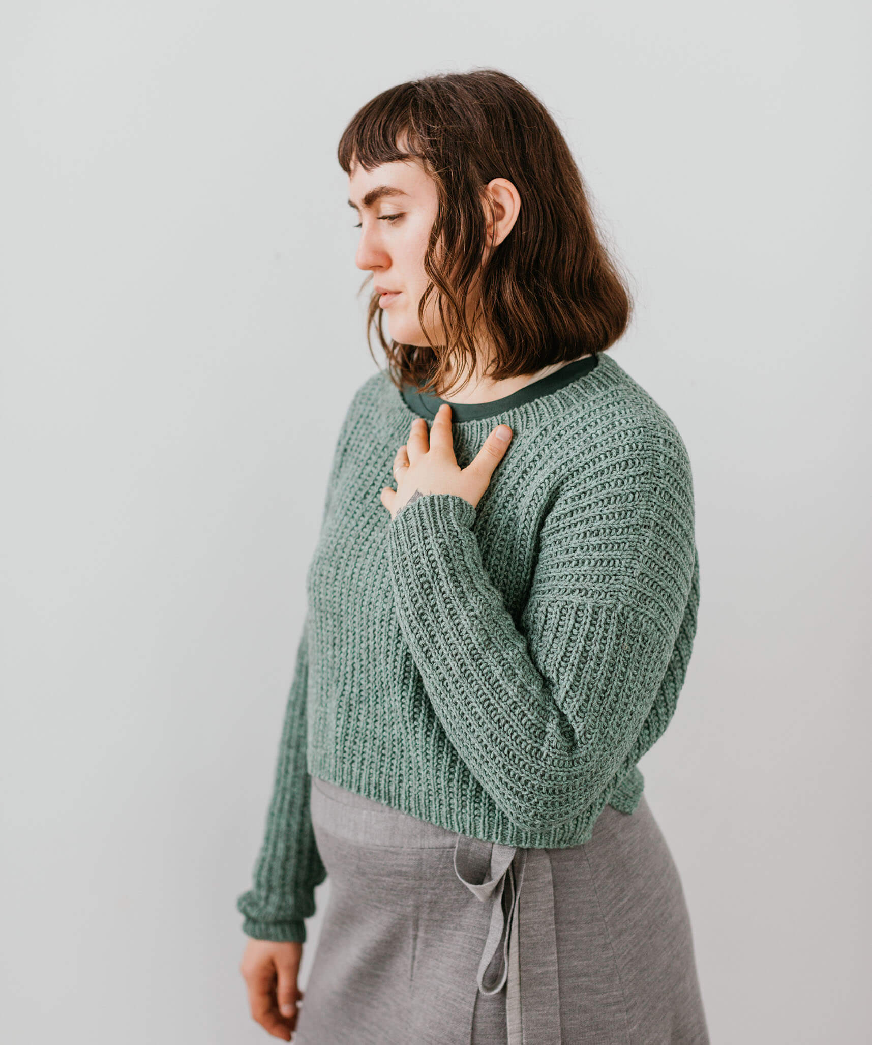 Dunstan Pullover | Knitting Pattern by Isabelle Ryan | Brooklyn Tweed
