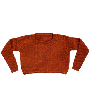 Dunstan Pullover | Knitting Pattern by Isabelle Ryan - Flat