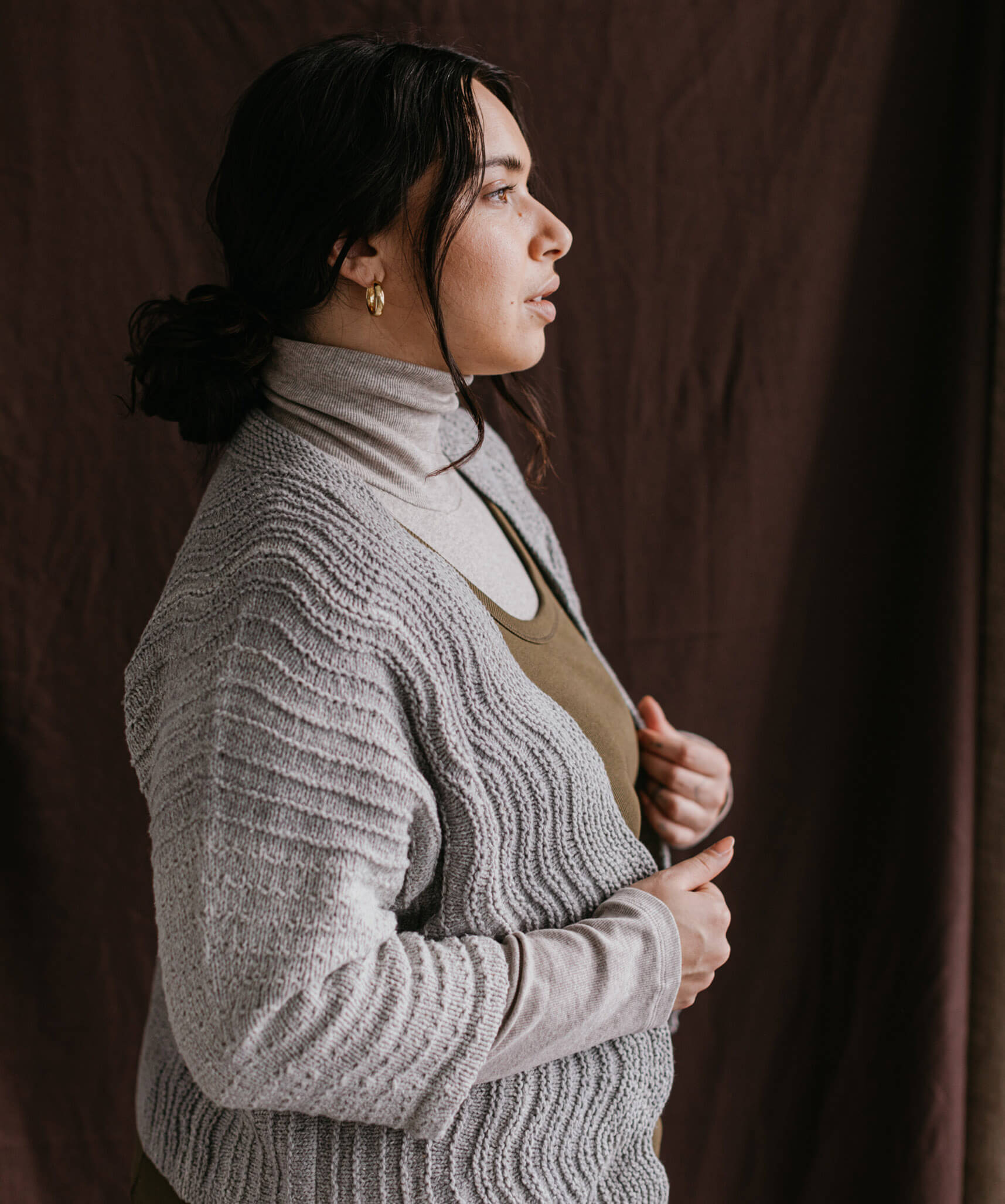 Ebbie Cardigan | Knitting Pattern by Alice Caetano | Brooklyn Tweed
