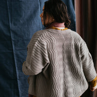 Ebbie Cardigan | Knitting Pattern by Alice Caetano in Re-Ply Rambouillet