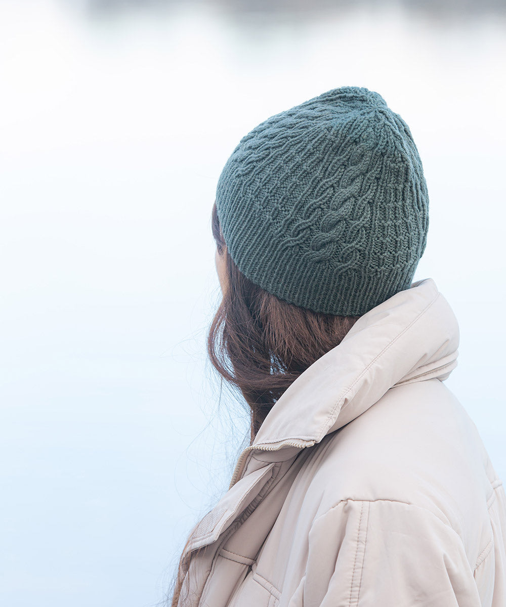 Ely Cabled Hat | Knitting Pattern by Lis Smith | Brooklyn Tweed