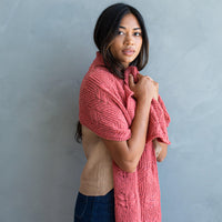 Ensata Scarf & Cowl | Knitting Pattern by Amy van de Laar in Tones Light Yarn