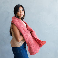 Ensata Scarf & Cowl | Knitting Pattern by Amy van de Laar in Tones Light Yarn