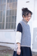 Etched Vest | Knitting Pattern by Gudrun Johnston | Brooklyn Tweed
