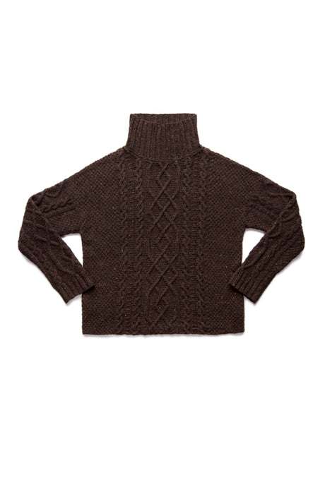 Vika Cable Pullover | Knitting Pattern by Véronik Avery | Brooklyn Tweed