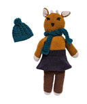 Fawn and Fox Toys | Knitting Pattern by Olya Mikesh