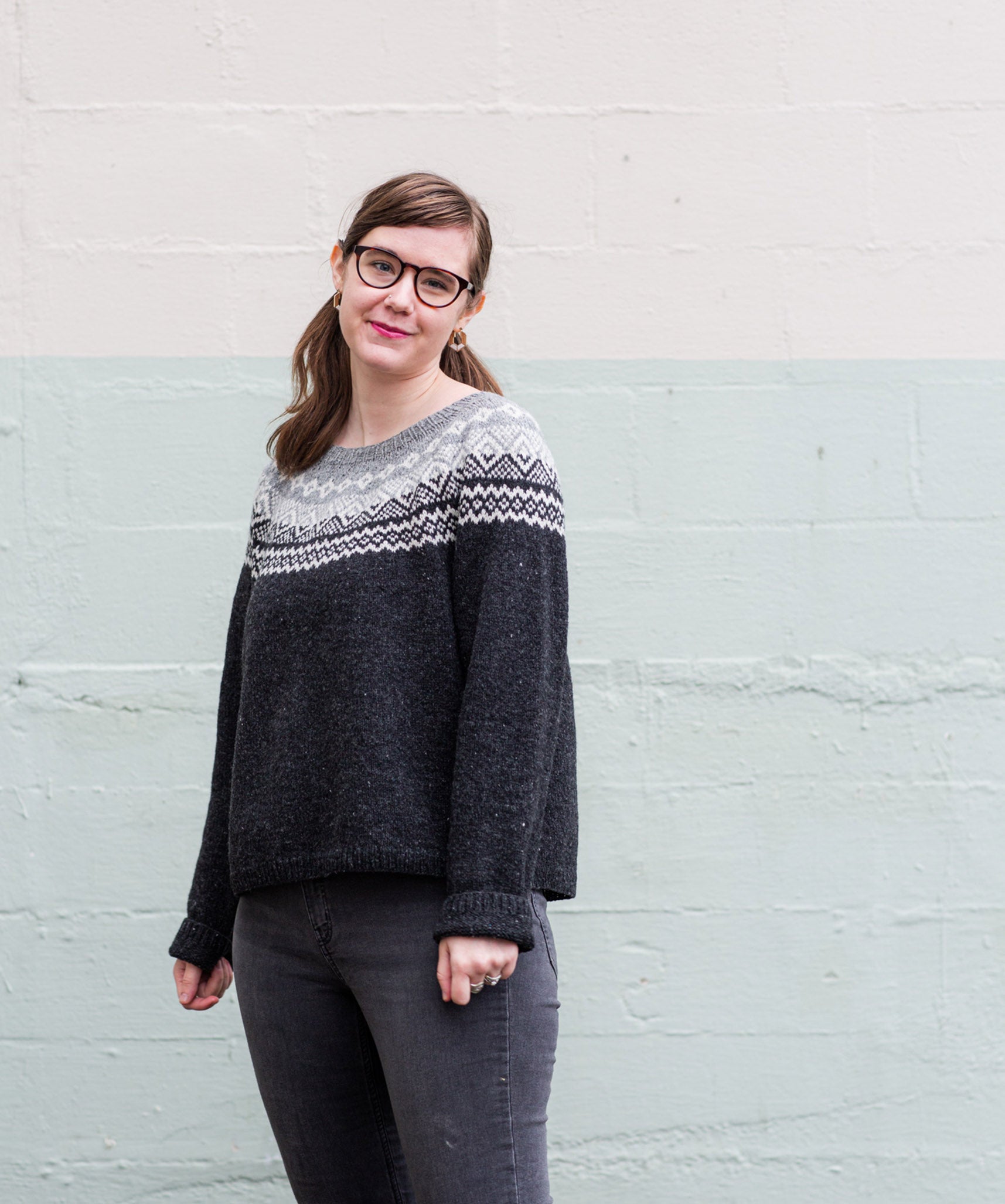 Grinnell Pullover | Knitting Pattern by Weichien Chan