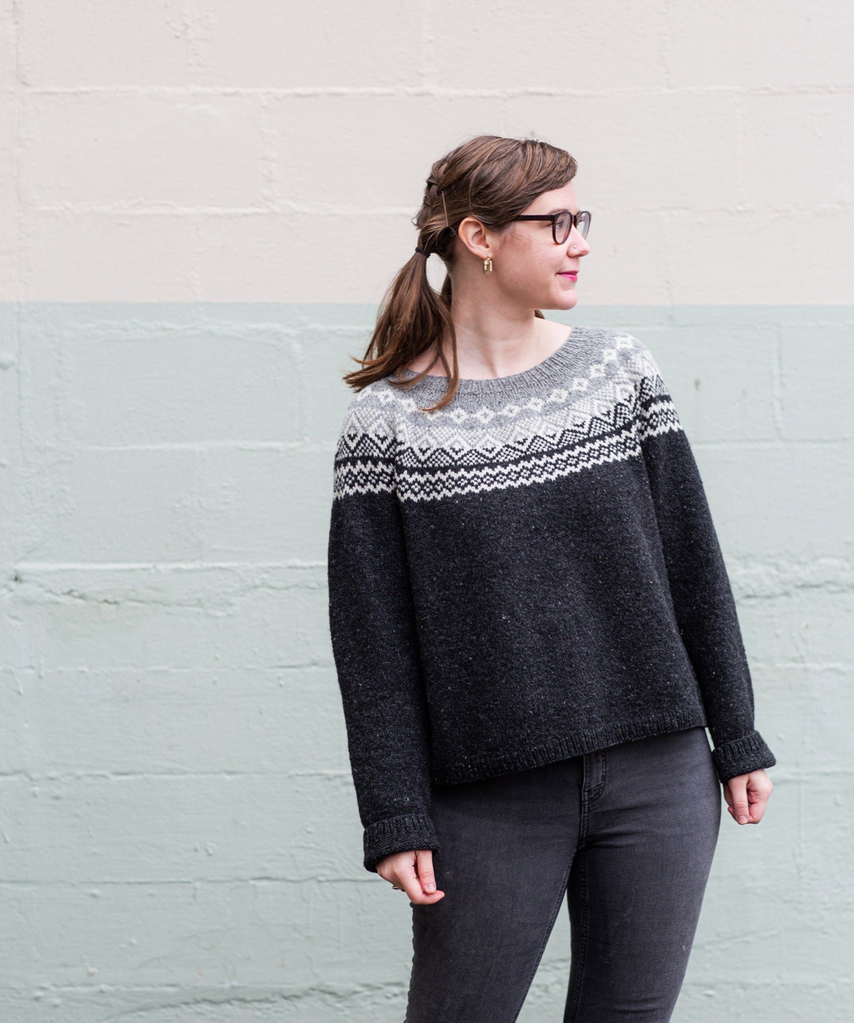 Grinnell Pullover | Knitting Pattern by Weichien Chan