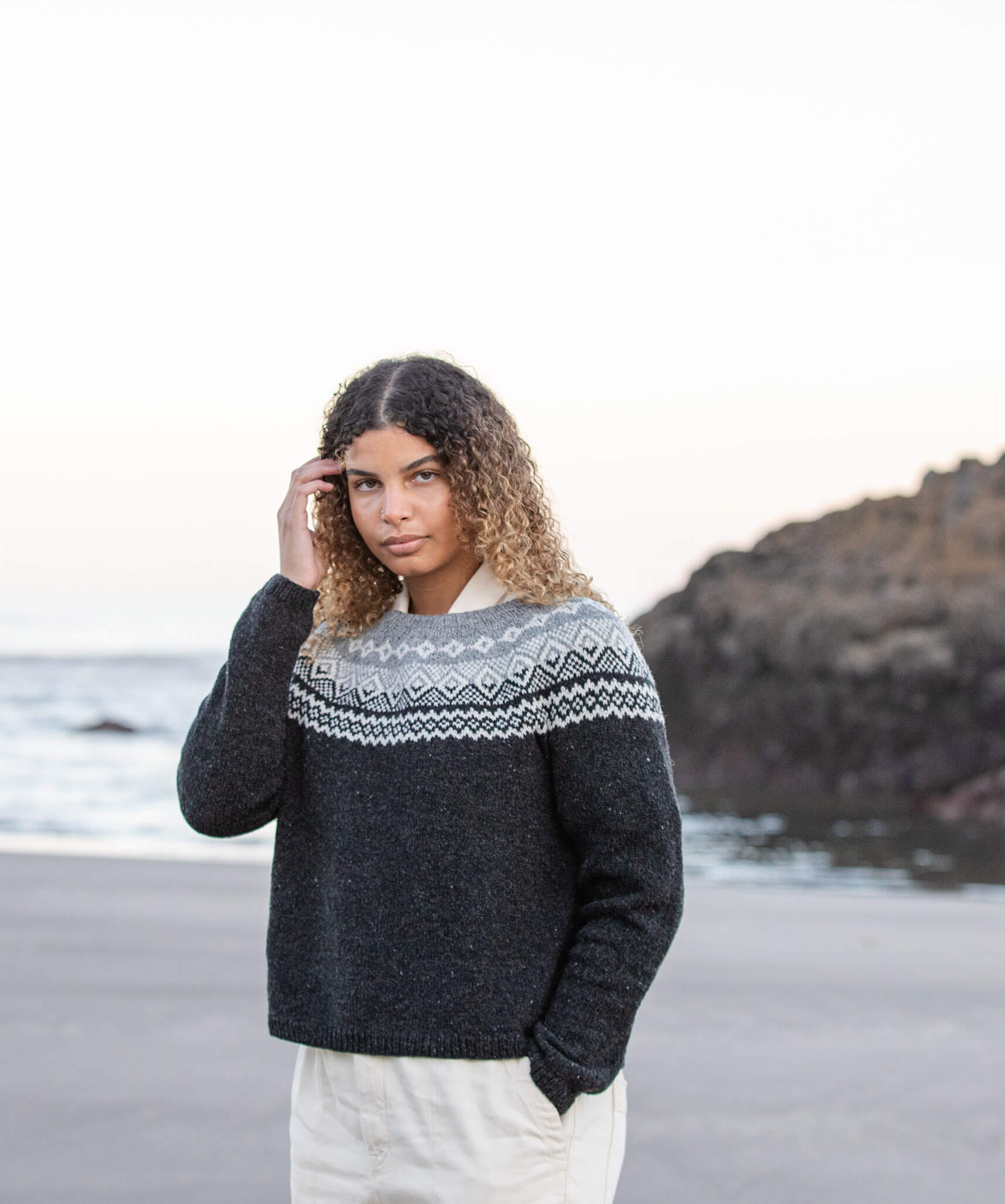 Grinnell Pullover | Knitting Pattern by Weichien Chan