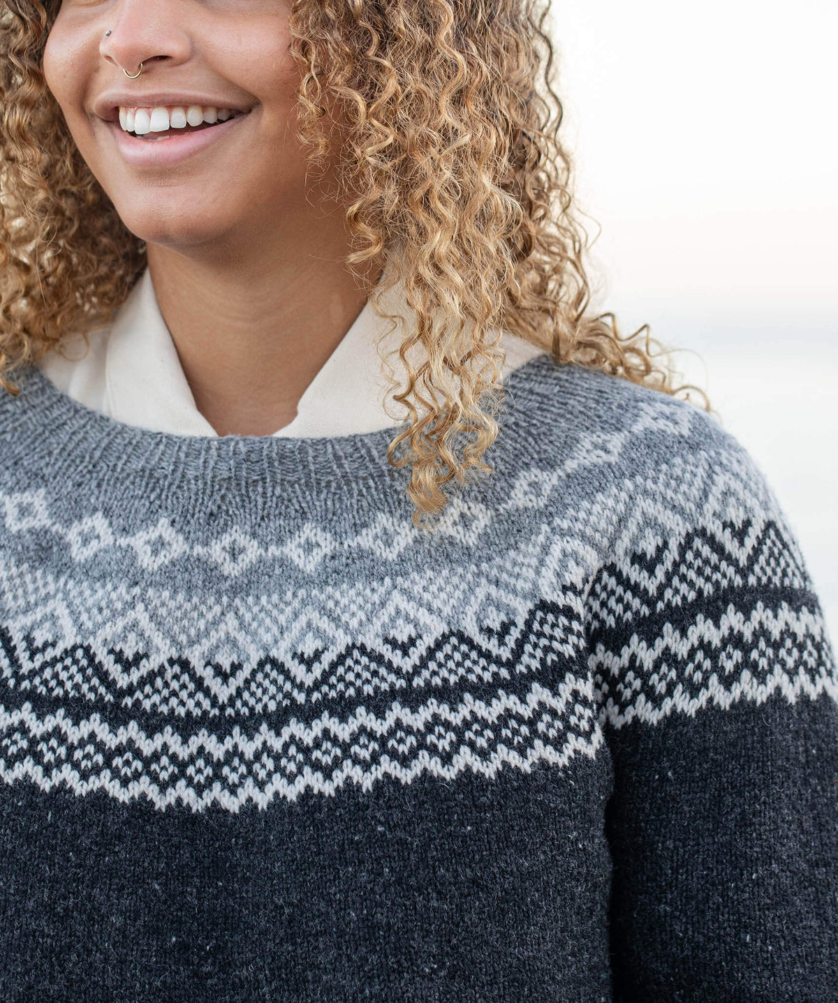Grinnell Pullover | Knitting Pattern by Weichien Chan 