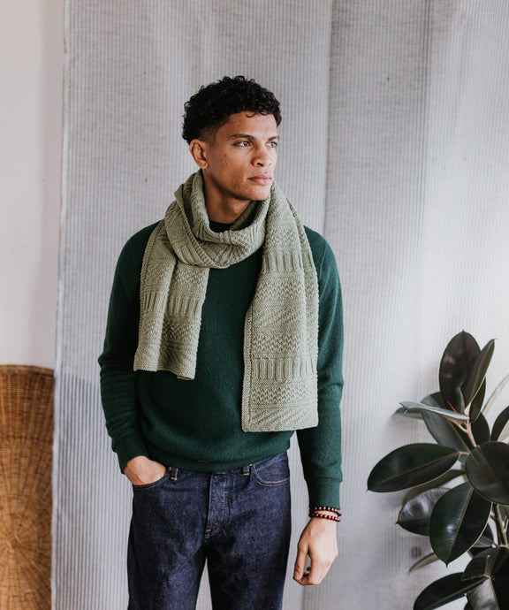 Guernsey Wrap | Knitting Pattern by Jared Flood in Re-Ply Rambouillet