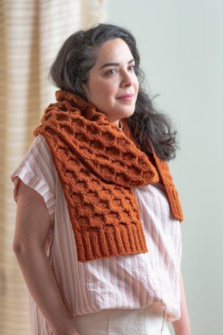 Hallidie Scarf | Knitting Pattern by Jennifer Brou | Brooklyn Tweed