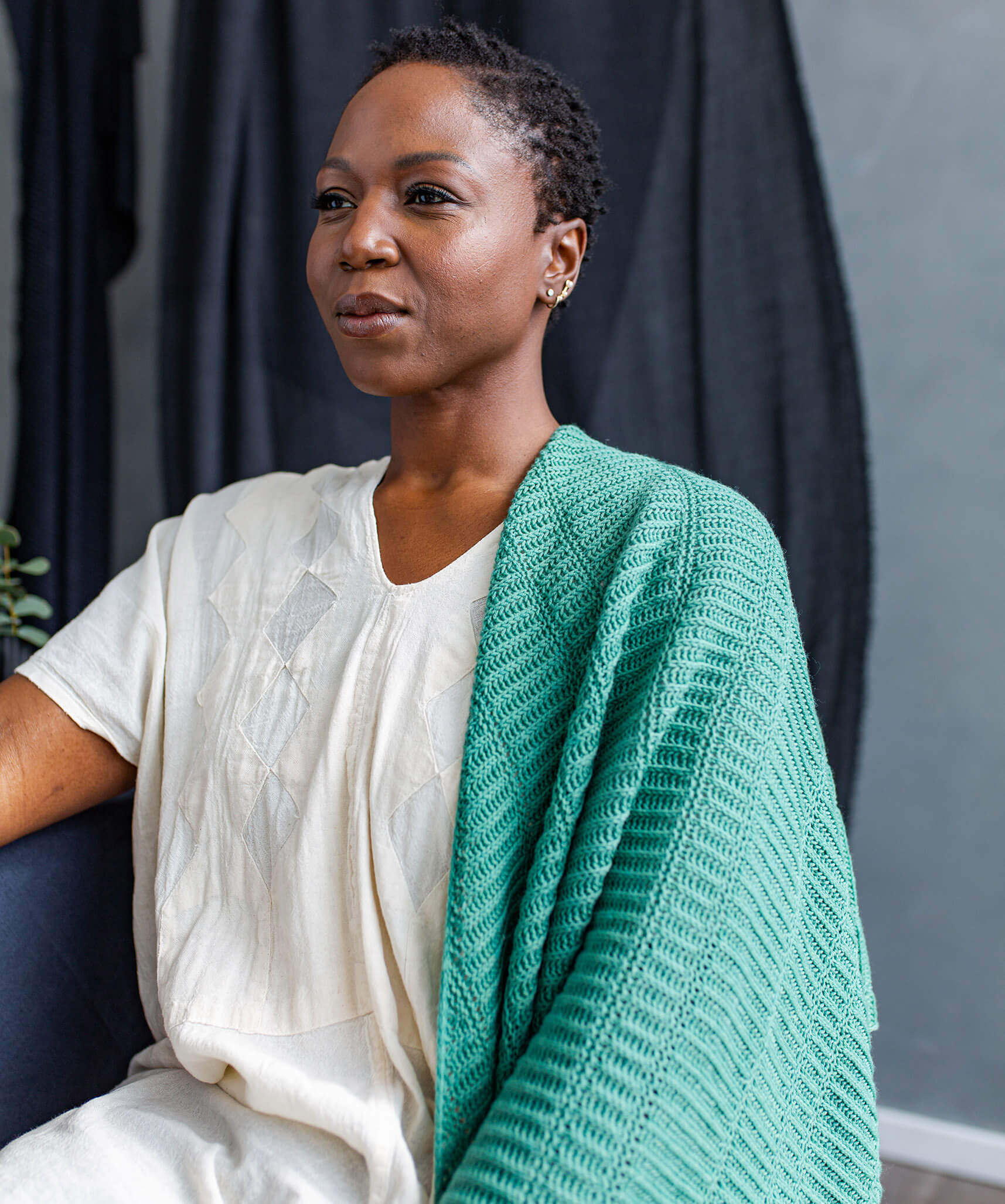 Ielle Shawl | Knitting Pattern by Evgeniya Dupliy | Brooklyn Tweed