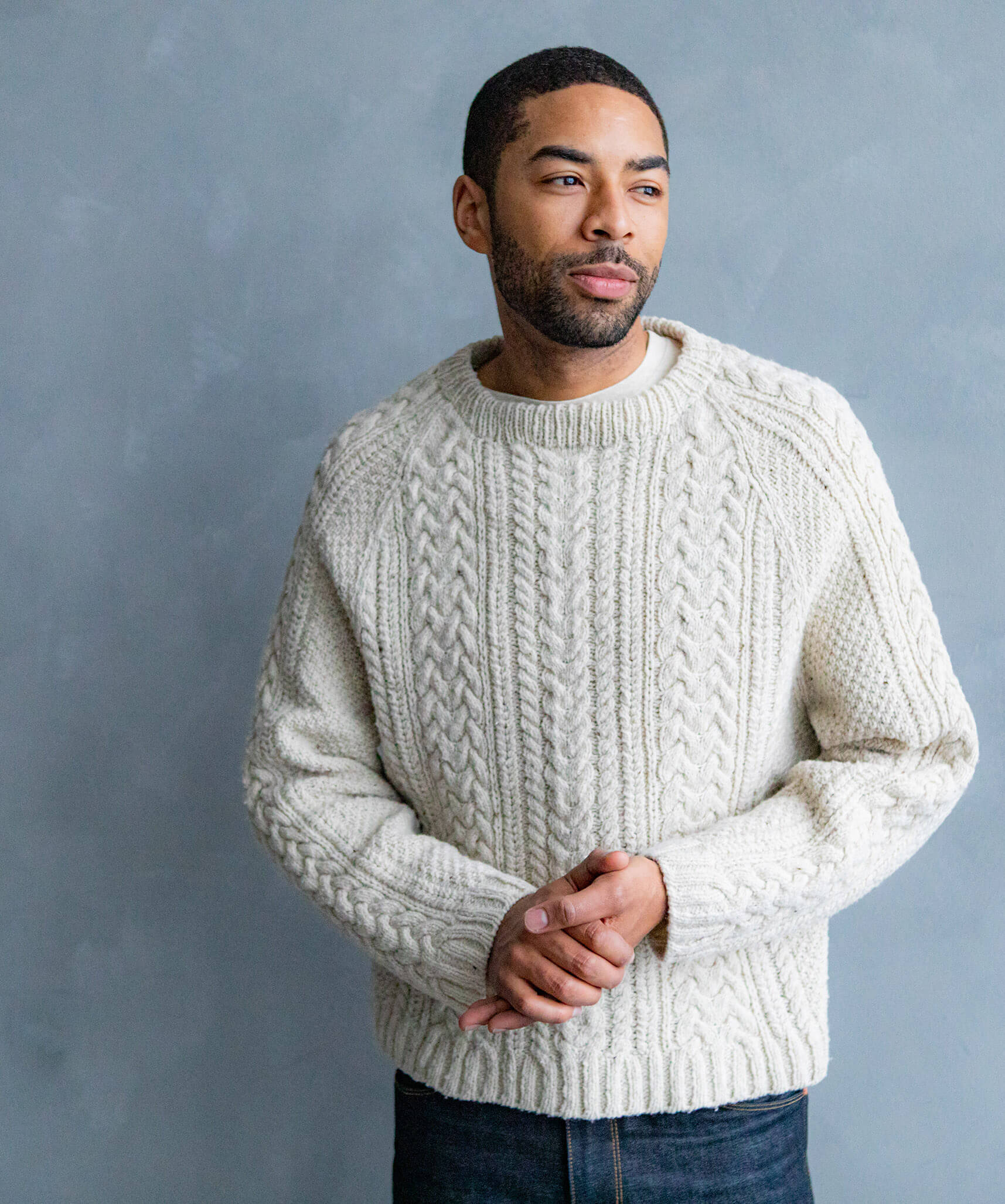 Kinsella Pullover | Knitting Pattern by Anna Moore | Brooklyn Tweed