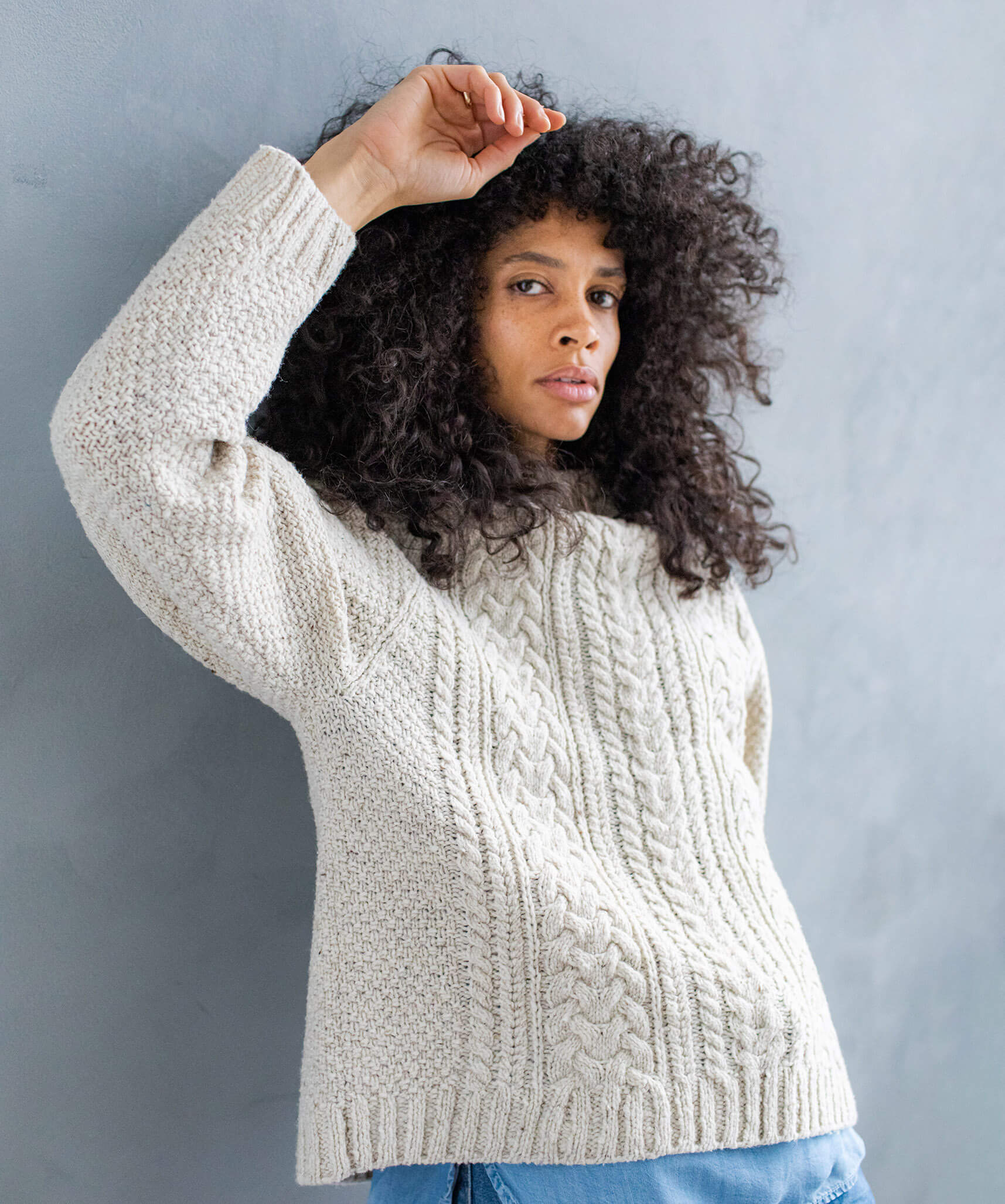 Kinsella Pullover | Knitting Pattern by Anna Moore | Brooklyn Tweed