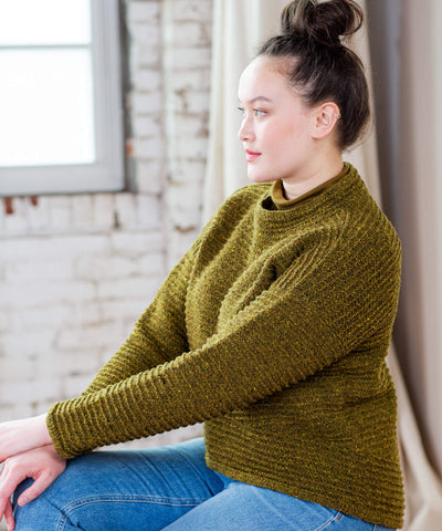Koto Pullover | Knitting Pattern by Olga Buraya-Kefelian | Brooklyn Tweed