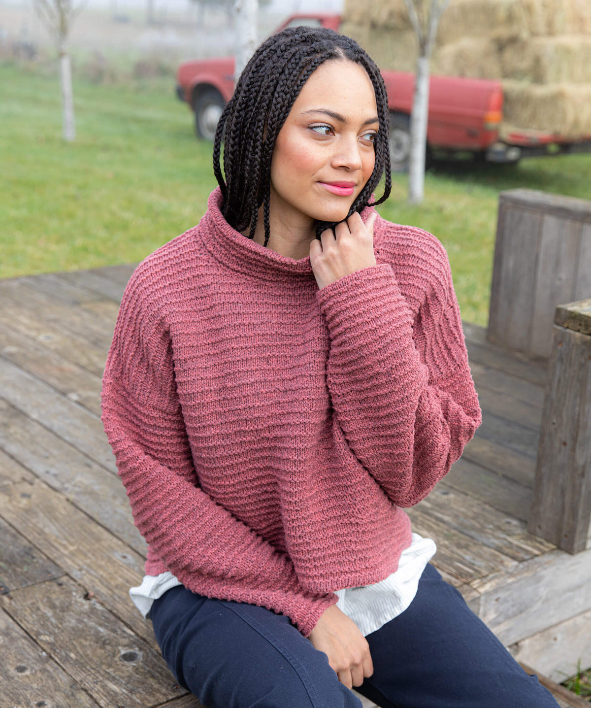 Koto Pullover | Knitting Pattern by Olga Buraya-Kefelian 