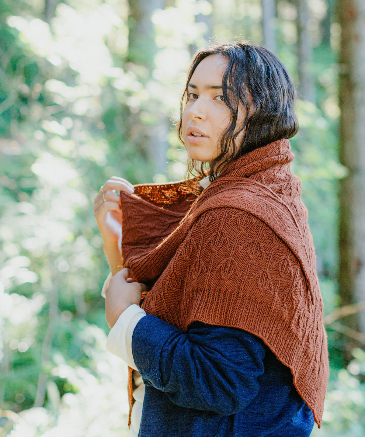 Lavin Shawl | Knitting Pattern by Maria Matveeva | Brooklyn Tweed