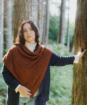 Lavin Shawl | Handknit Design Sample | Brooklyn Tweed