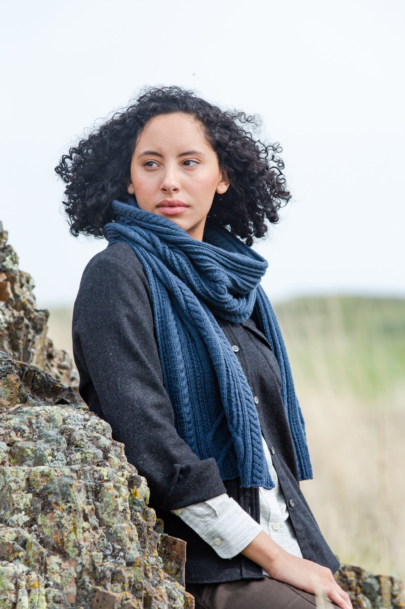 Maremma Scarf & Wrap | Knitting Pattern by Norah Gaughan