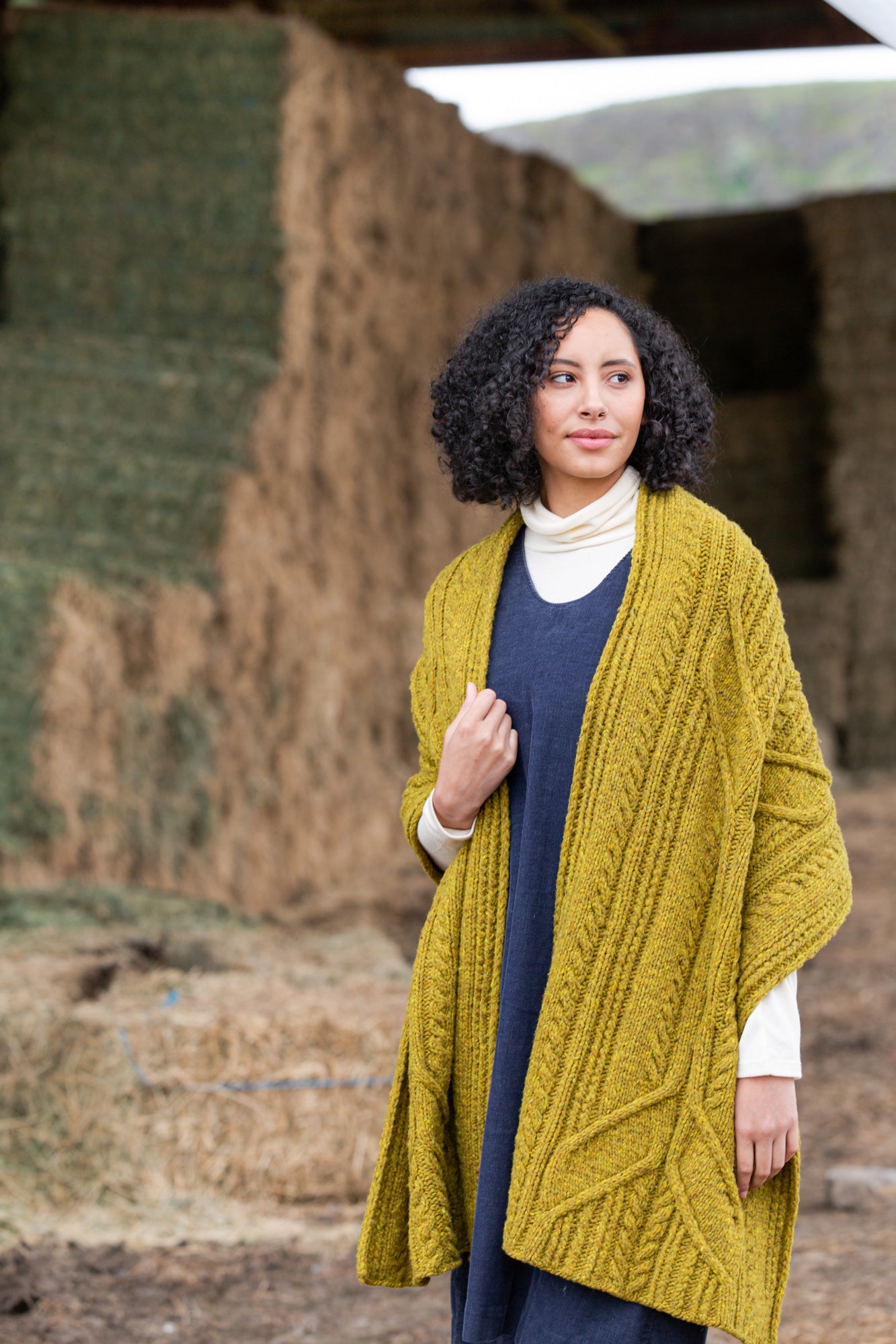 Maremma Scarf & Wrap | Knitting Pattern by Norah Gaughan